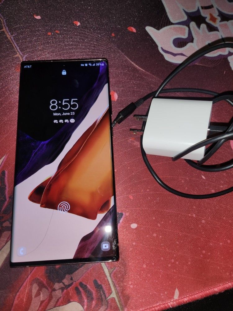 Samsung Note 20Ultra 5g Unlocked CRACKED Screen 