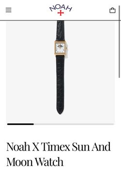Timex X Noah Moon Phase Brown Steel