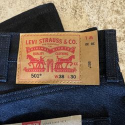 Levis 501 Jeans 38 X 30 New With Tags