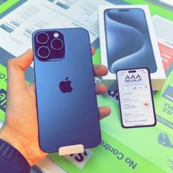 Factory Unlocked iPhone 15 Pro Max 256GB (Multiple Colors Available)