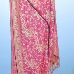 2 Scarfs /Shawl  Pink/gold Anf Pink /blue 