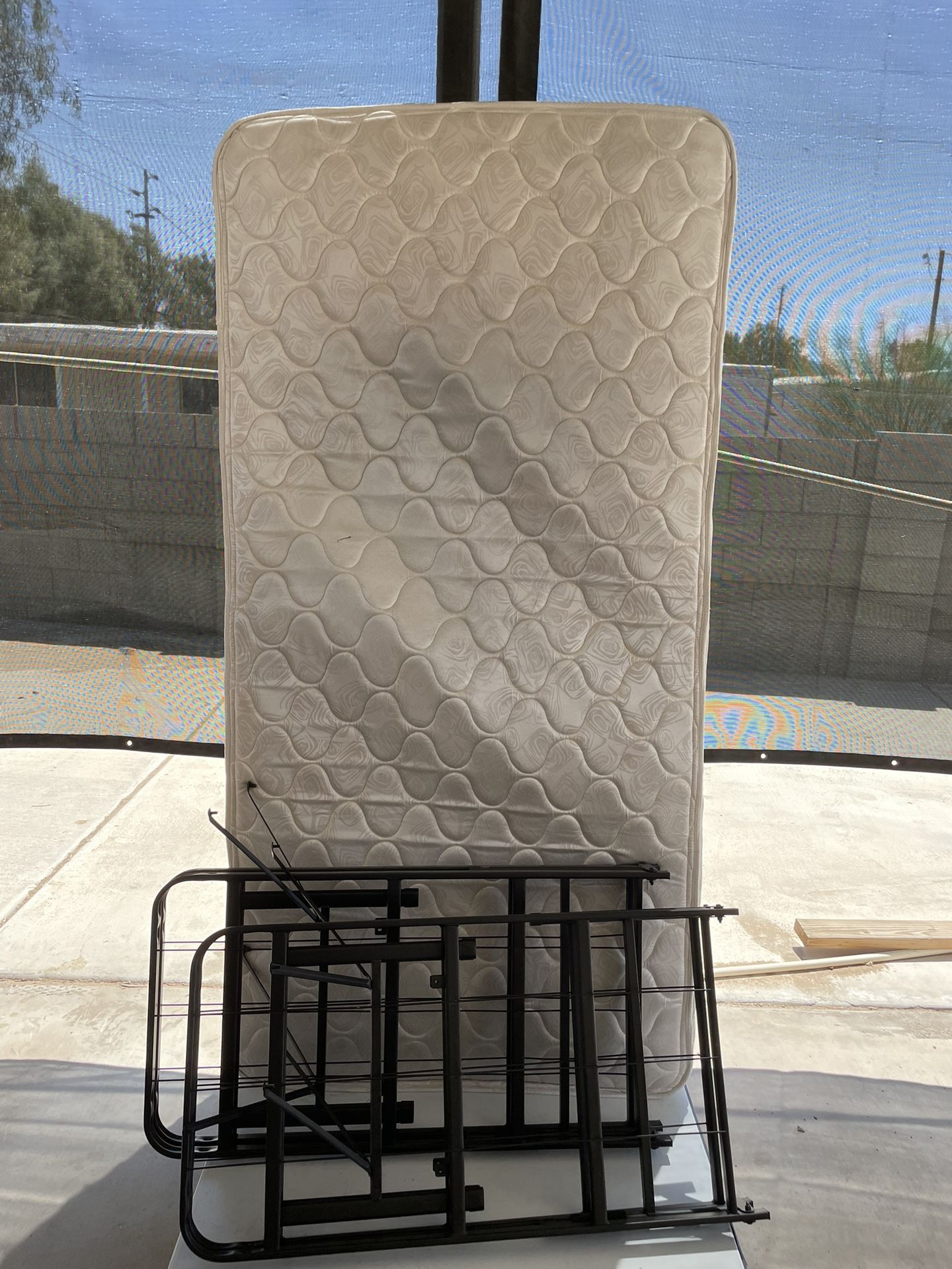 Twin Mattress With Frame
