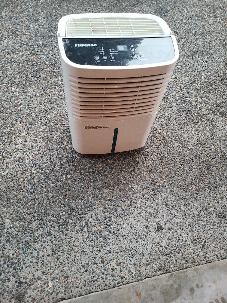 Hisense Dehumidifier 