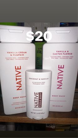 Native Body Wash and Deodorant Bundle