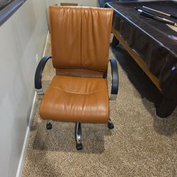 Heavy Duty Leather Office Chair