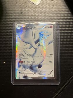 2011 Black & White Reshiram Full Art Card