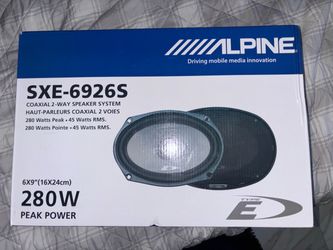Alpine speakers