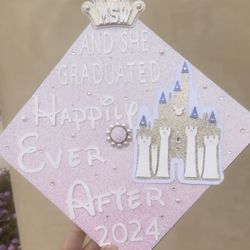 Custom Decorated Graduation Cap