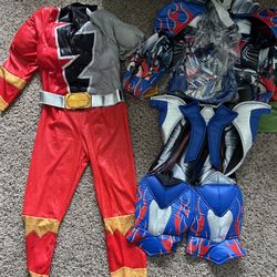 Six Boys Halloween Costumes For 4-7 Year Olds