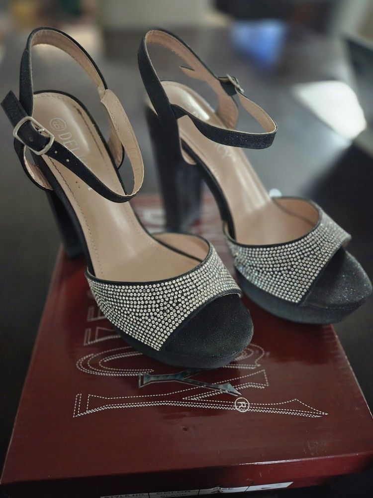 Zapatillas Color Negro #6.5