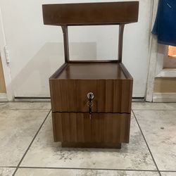 Solid Wood Nightstand