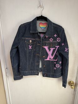 Custom Hello Kitty Designer Jean Jacket