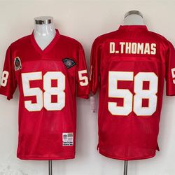 Kansas City Chiefs D.Thomas Throwback Jersey