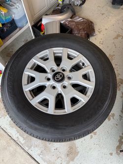 2026 Tacoma stock wheels 17in