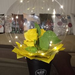 Balloon flower.  Balloon  bouquet.  $50.00. All Occasions.  Artificial . Assembled  Like The  Picture 