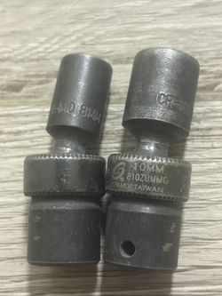 GP 1/4 Magnetic Swivel Sockets 8mm And 10mm