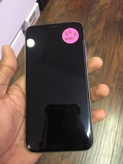 iPhone X 64GB AT&T Excellent Condition With Free Charger
