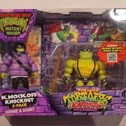 TMNT Mutant Mayhem Knockoff Knockout DONNIE/DANNY Tubular Karate Warriors