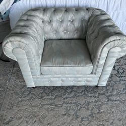 Tufted, Large Arm or Side Chair