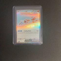 Pokemon Card Eiscue ex SIR 222/197
