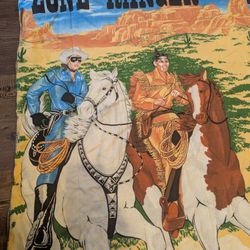 Vintage Lone Ranger Sleeping Bag 1978