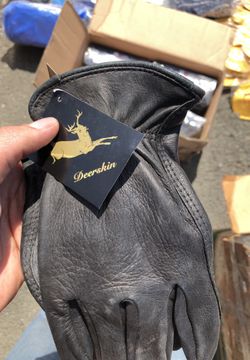 Deer skin gloves $8 a pair or 2 pairs for $15