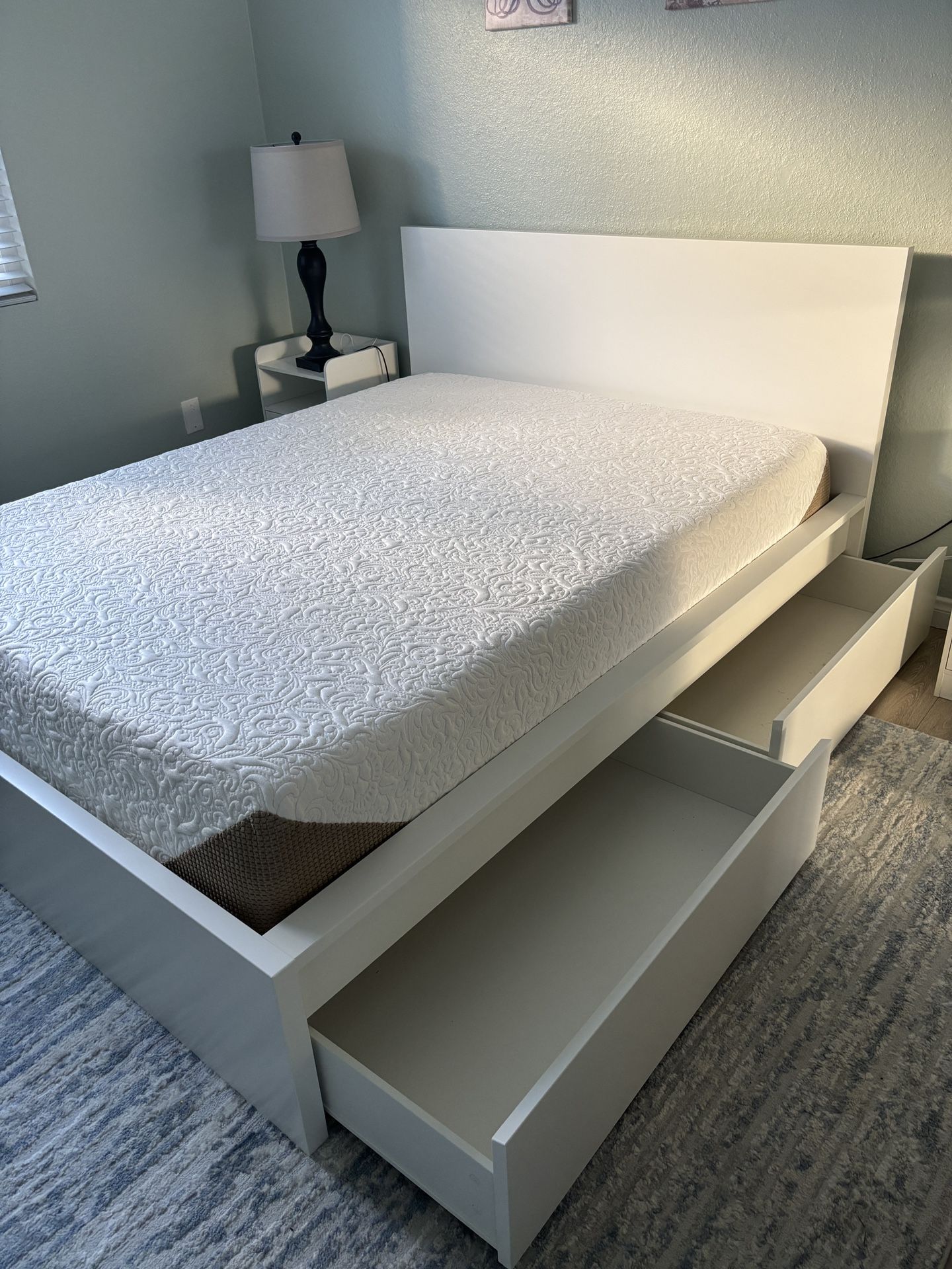 Queen Memory Foam Mattress And Frame