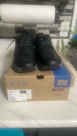 Motion Trek PT Black Clark’s  Size 10 W leather $60