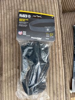 klein tools adjustable web work belt