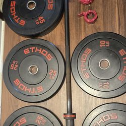 Ethos Olympic Bar And Weights 