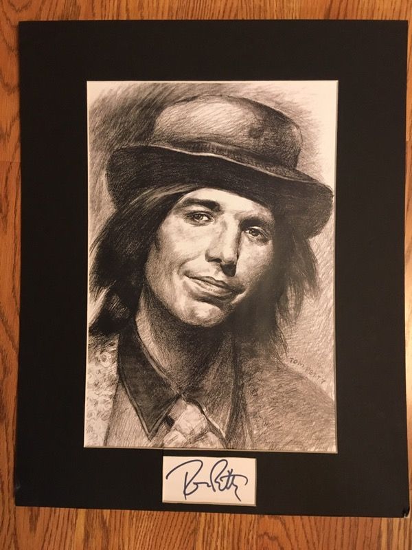 Tom Petty Art Authentic Who loves Tom Petty $100