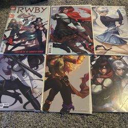 RWBY Comic Book Set 1-6 Issues
