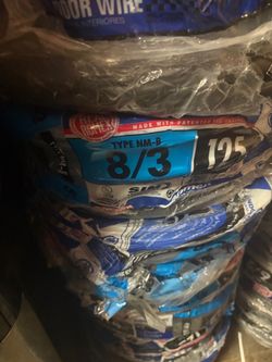 New Romex wire 8/3