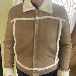 Women’s Leather Jacket Size M/L Made By Real Leather 