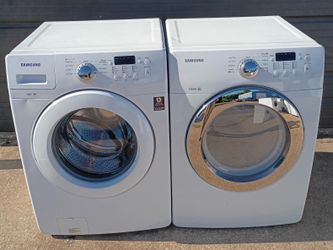 Samsung Stackable XXL Super Capacity Plus Steam Front Loading Washer/Electric Steam Dryer (can deliver)