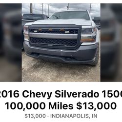 2016 Chevrolet Silverado 1500