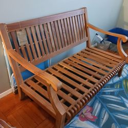  Real Teak LOVESEAT... Not The Day Bed