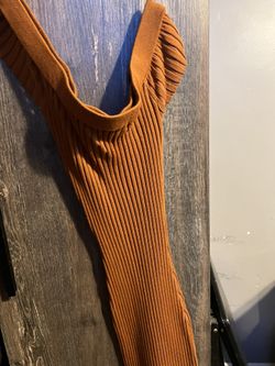 Ribbed Sweater Dress 