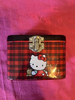 Vintage Hello Kitty Tin Box