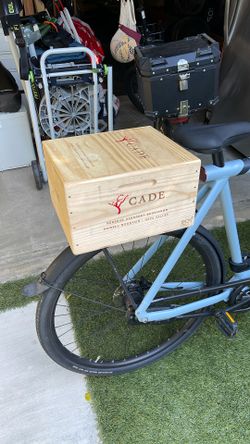 Wine Box Excellent For Bike Rack