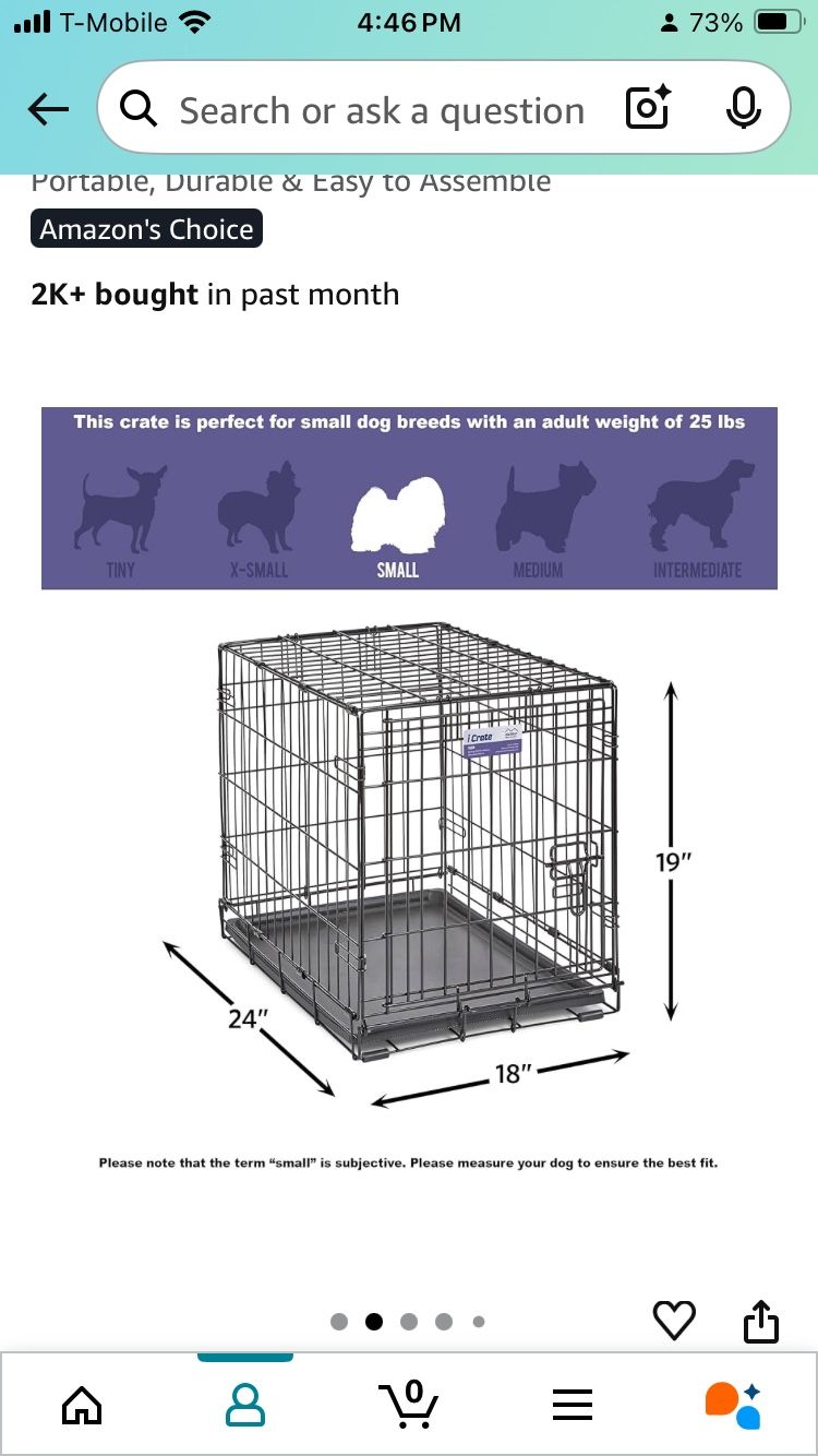 Dog Crate, Metal