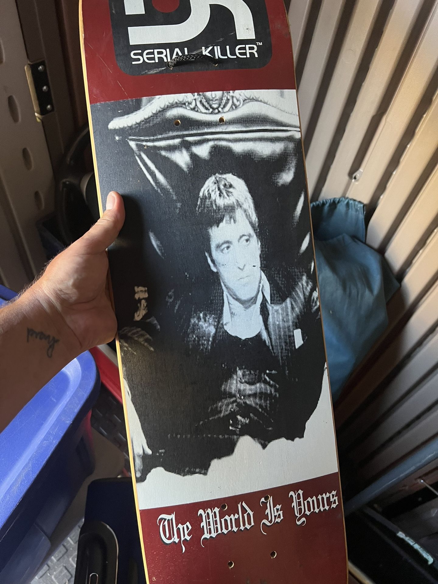Scarface Serial Killer Skateboard Deck