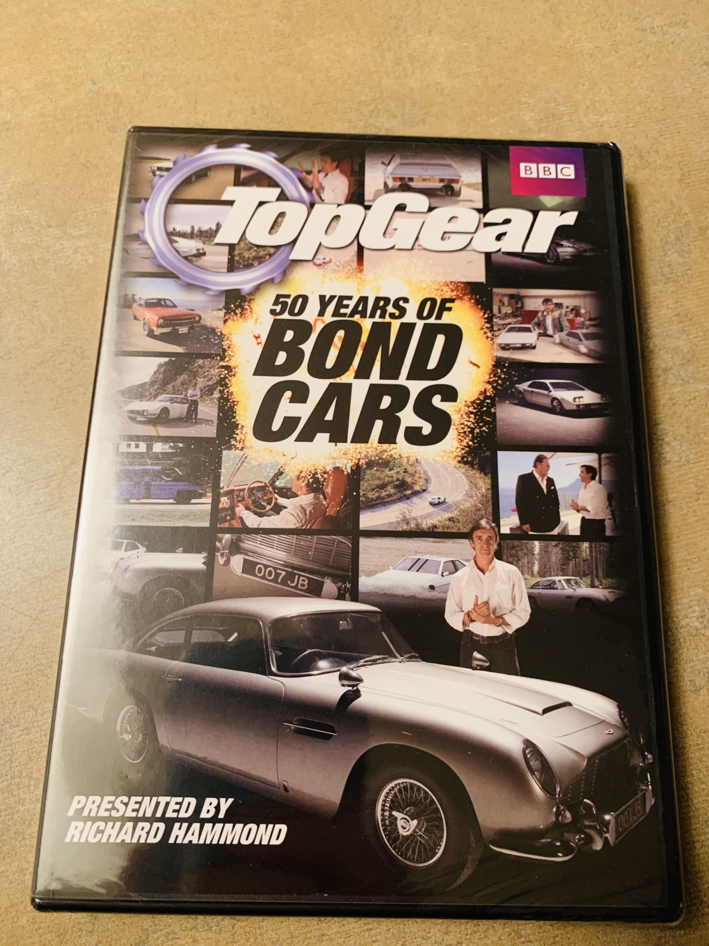 New Top Gear 50 years of bond cars DVD.