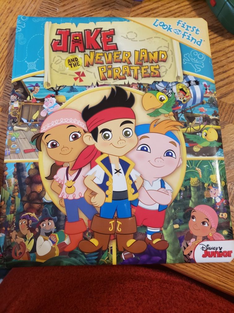 Jake and the Never Land Pirates Book