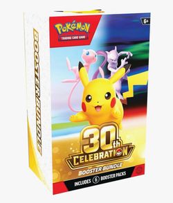 Pokemon 30th anniversary Booster Bundles