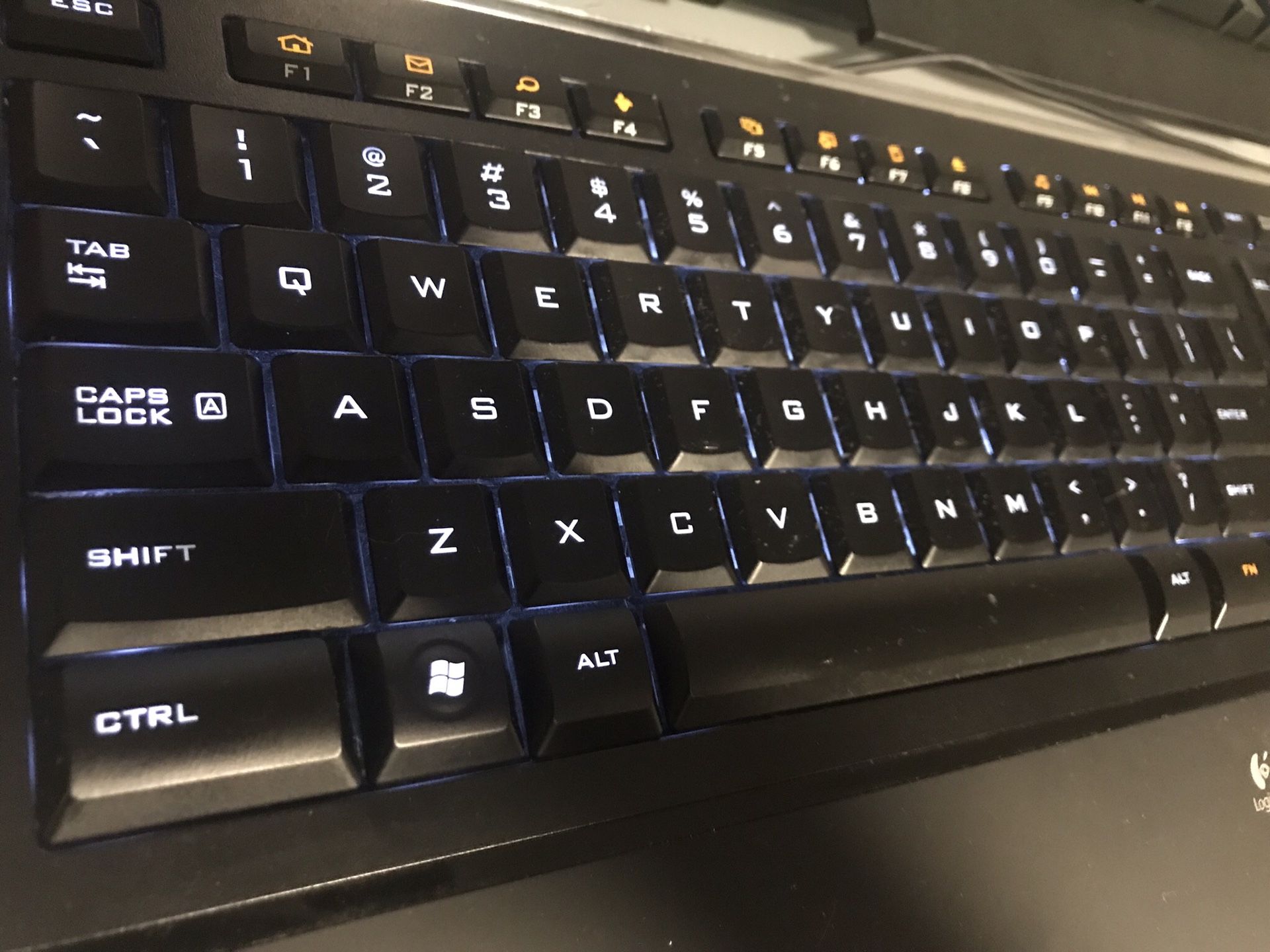 Logitech Illuminated K740 Wired Keyboard