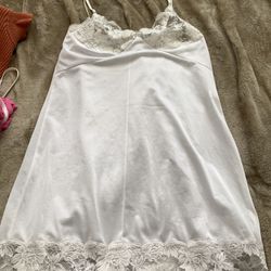 White Lingerie Overgown