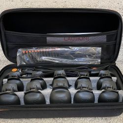 TopStyler by InStyler Heated Ceramic Styling Shells Hair Curlers Unused