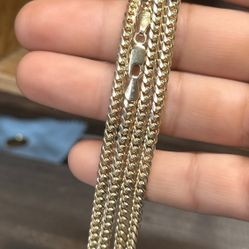 14k Gold Miami Cuban Link Chain 