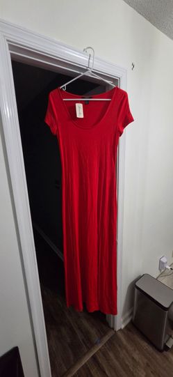New with tags, red maxi dress